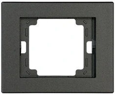 Plastrol Ramka pojedyncza -onyx- antracito