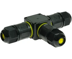 Plastrol Rozgałęźnik kablowy hermetyczny IP68 3-pin zaciskowy stały 24A 450VAC (0,5-2,5mm) RKH3-3SS W-00400