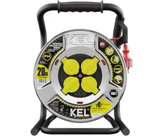 Kel Plastrol Specializuotas būgninis ilgintuvas heavy line, metalinis būgnas, fiksuotas nesukamas lizdas
