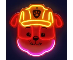 Plastrol Wiszący neon led na plexi psi patrol – rubble ow-130446