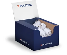 Plastrol Wtyczka rozbieralna, kątowa, 2p+su, 16a, 250v su uchem, wt-16z balta