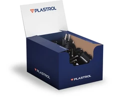 Plastrol Wtyczka rozbieralna, kątowa „mini”, 2p+su, 16a, 250v, wt-15 juoda