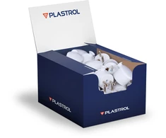 Plastrol Wtyczka rozbieralna, kątowa „mini”, 2p+su, 16a, 250v, wt-15 balta
