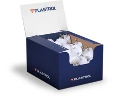 Plastrol Wtyczka rozbieralna, prosta 2p, 16a, 250v, wt-21 balta