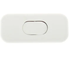 Plastrol Perjungimo jungiklis, praėjimo, 2-jų grandinių, 2,5 A, 250 V, balta