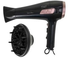 Adler AD 2283 plaukų džiovintuvas su 2400W galia ir difuzoriumi