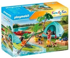 Konstruktorius Playmobil stovyklavietė su laužu 71425