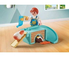 Playmobil My Life 71746 Berniukas su jūrų kiaulyte