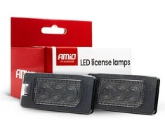 Amio LED numerio ženklo apšvietimas Smoked CLP02 HP BMW