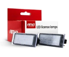 Amio LED numerio ženklo apšvietimas CLP23 Dacia, Mercedes-Benz, Nissan, Opel, Renault