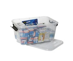 Plast Team Dėžė Home Box, su dangčiu, PPR/PPC, 8 l, 34,5 x 22,5 cm, H 15,8 cm, vnt