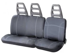 Amio Universalūs sėdynių užvalkalai mikroautobusams SC-01 - pilka