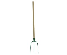 Widły Trijų šakių šakutė su medine rankena, 100 cm