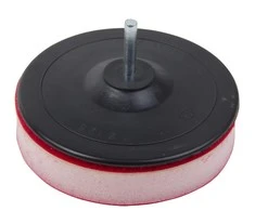 Dysk Przystawka Disko tvirtinimas, skersmuo = 125 mm, kaištis, skersmuo = 7 mm (lipni juosta) + kempinės tarpiklis