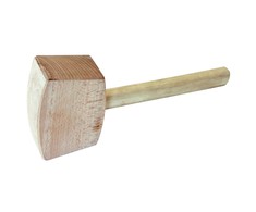 Młotek Medinis staliaus plaktukas, kvadratinis, 500g