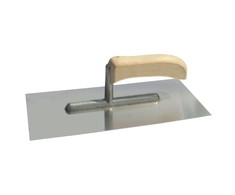 Paca Nerūdijančio plieno mentelė 270 * 130 mm, lygi, atvira rankena, aliuminio koja