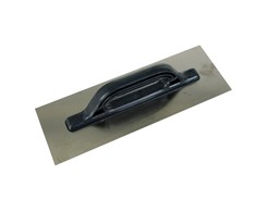 Mega Nerūdijančio plieno mentelė 380 * 130 mm, lygi, uždara rankena