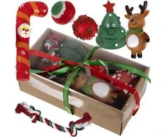 Kalėdinė dovana šuniui - žaislai Purlov 22637