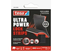 Tesa Dvipusė lipni juosta Ultra Power Lock, 0.05 m x 2.5 cm