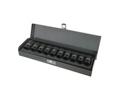 Zestaw Rinkinys 8 Cr-Mo smūginių galvučių rinkinys 3/4", 22-41 mm, proline
