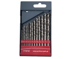 Grąžtas Metalo gręžimo rinkinys HSS-G 1,5-6,5 mm 13gb Proline