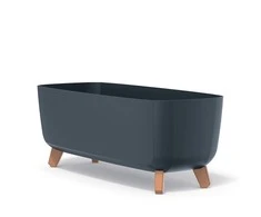 Prosperplast dėžė GRACIA 58x24 cm antracitas