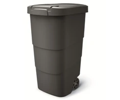 Prosperplast Mobilus atliekų konteineris su ratukais Wheeler 110L antracitas