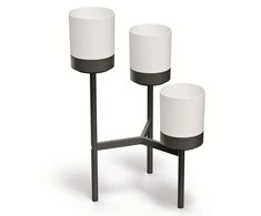 Prosperplast gėlynas BLOOMIE STAND - balta