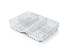 Prosperplast Bikuvalt Dėžutė smulkioms detalėms 193x147x35 mm SQR Kistenberg KSQ20154