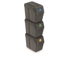 Prosperplast Šiukšliadėžių rinkinys 20l SORTIBOX 3 vnt.