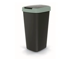 Prosperplast Šiukšliadėžė COMPACTA Q - jasny žalia 25l