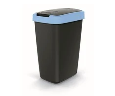 Prosperplast Šiukšliadėžė COMPACTA Q - jasny niebieki 12l