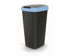 Prosperplast Krepšys COMPACTA Q šiukšliadėžė - šviesiai mėlyna, 25 l