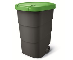 Šiukšliadėžė Prosperplast Šiukšliadėžė WHEELER 95L KUBEŁ Zielona Pokrywa