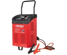 Akumuliatoriaus įkroviklis su užvedimo funkcija 12/24V MAX 40A, startas 300A, AMIO-04500