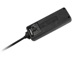 Prailgintuvas 3 lizdai 5m prancūziško tipo be jungiklio (3x1.5mm) Rebel juoda