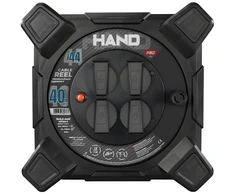Przedłużacz bębnowy kwadratowy linija hand pro; 4x2p+su; ip44; 16a; h07rn-f; 3×2,5; 40m; juoda