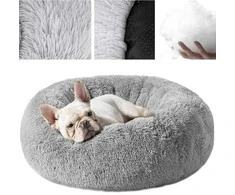 Purlov Hairy dog bed pilka 22759