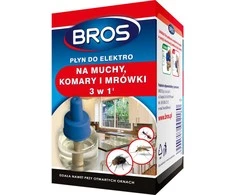 BROS ELEKTROLOGINĖ MUSIŲ, UODŲ IR SKRUZDĖLIŲ PAKEITIMO PRIEMONĖ 3IN1