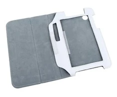 QUER Baltas dėklas, skirtas Samsung Galaxy Tab P3100