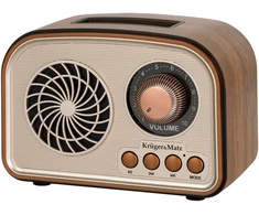 Kruger &amp; Matz Radio KrugerMatz analoginis nešiojamas radijo imtuvas, modelis KM0834