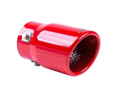 Duslintuvo antgalis 43-62 mm, nerūdijančio plieno, raudonas AMiO-03168