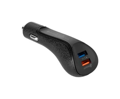 Rebel Automobilinis įkroviklis su Quick Charge 3.0 funkcija 2xUSB 5100mA 15W
