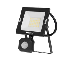 Rebel 30W LED prožektorius su judesio ir prieblandos jutikliu, 4000K, 230V