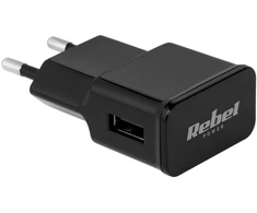 Rebel USB 1000 mA sieninis įkroviklis