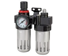 Reduktorius su manometru, filtru ir tepimo įtaisu 1/4", prolinas