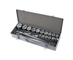 Zestaw Rinkinys 21 CV galvučių rinkinys 3/4", 19-50 mm proline