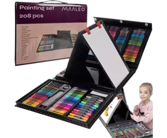 Dažymo rinkinys lagamine - 208vnt maaleo 21645