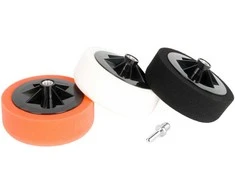 Poliravimo kempinių rinkinys, 3 vnt. 150 mm su M14 adapteriu AMIO-03703