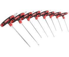 Torx raktų rinkinys su T formos rankena, 8 vnt. AMIO-04827